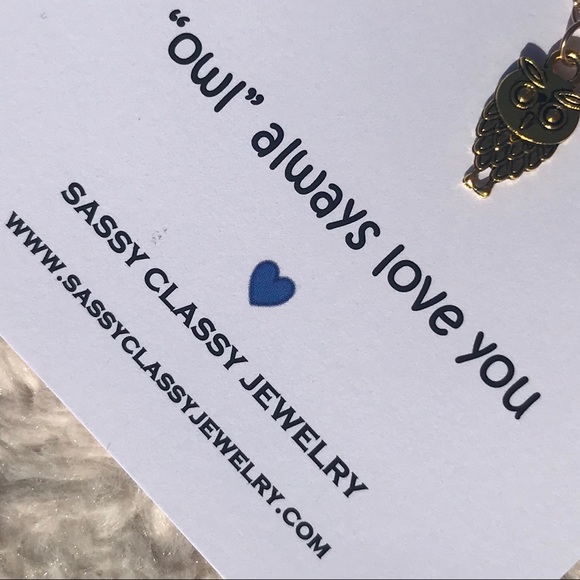 Sassy Classy Jewelry Jewelry - Owl Necklace Funny Gift For Best Friend Mom Sister